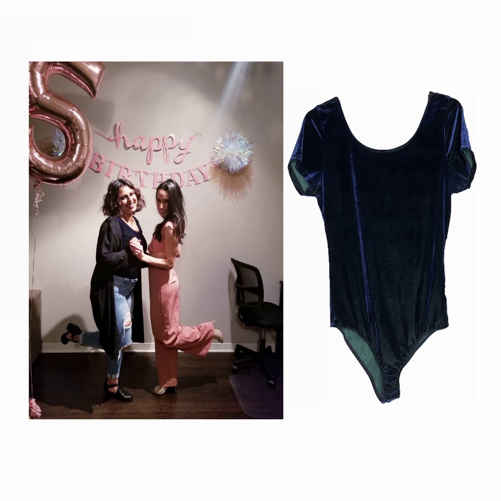 Velvet Body Suit
